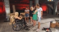 Татьяна Ларина в инвалидной коляске